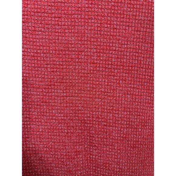 We The Free Free People Blossom Waffle Thermal Top Salmon Color Size Small - Picture 9 of 13